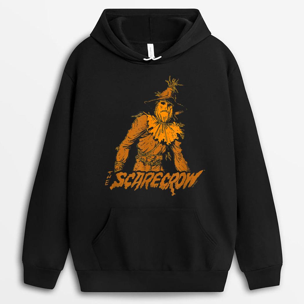 DC Comics halloweencarecrow Orange Silhouette T-Shirt