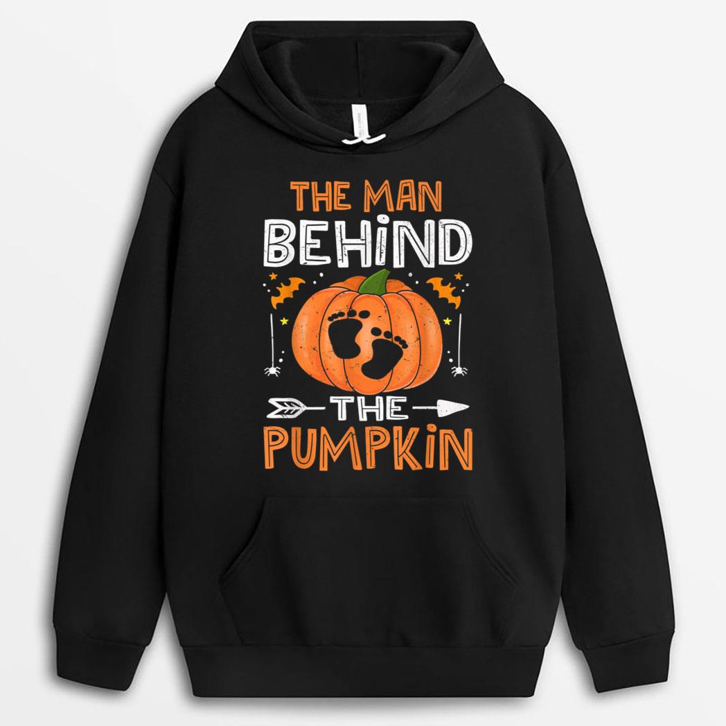 Daddy Halloween Pregnancy,The Man Behind The Pumpkin T-Shirt