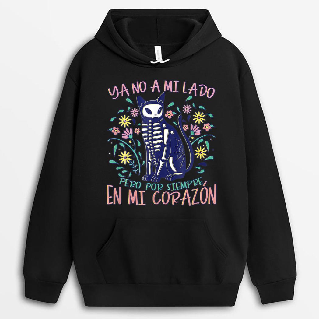 Dia De Los Muertos Cat Skeleton Animals Lover Costume T-Shirt