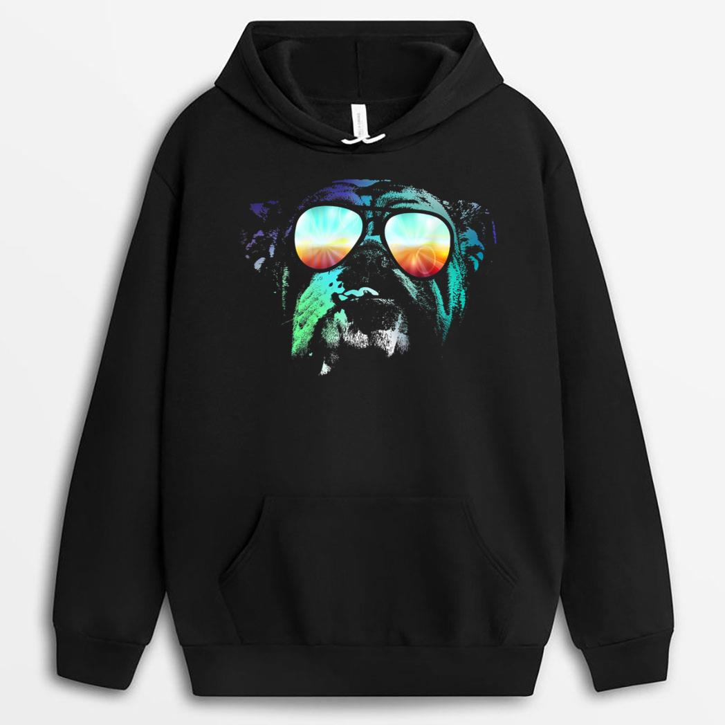 Disco Groovy English Bulldog Dog Gift T-Shirt