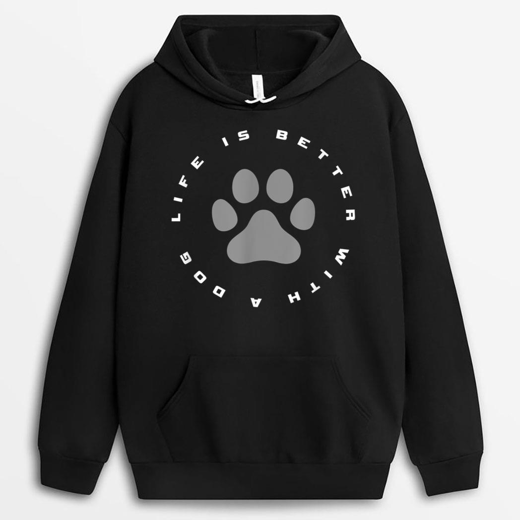 Dog Paw Print T-Shirt