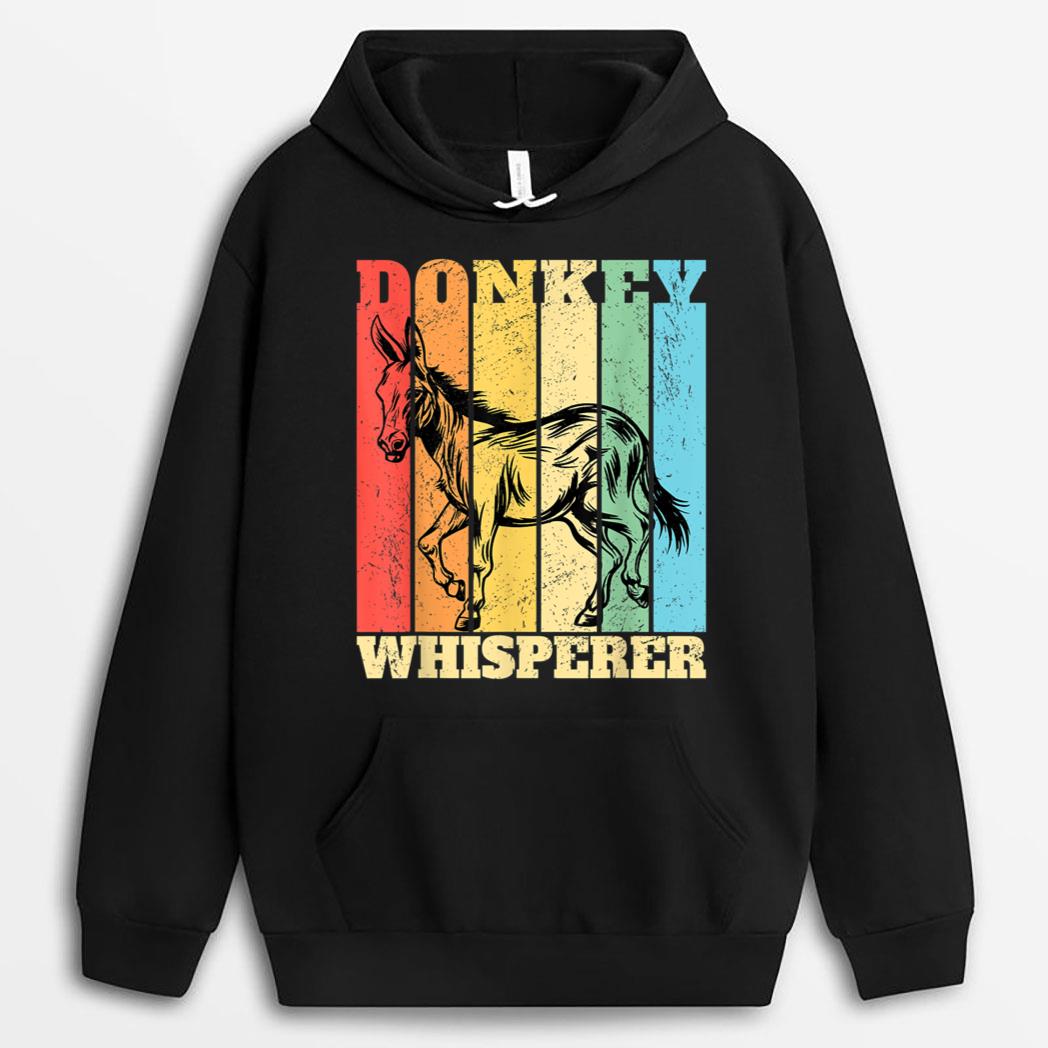 Donkey Whisperer Donkeys Burro Farmer T-Shirt
