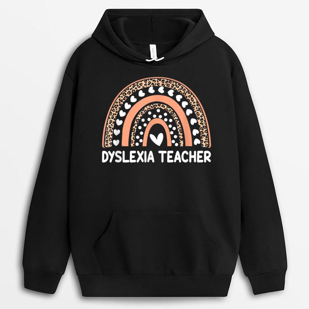 Dyslexia Teacher Awareness Therapist Back To School T-Shirt