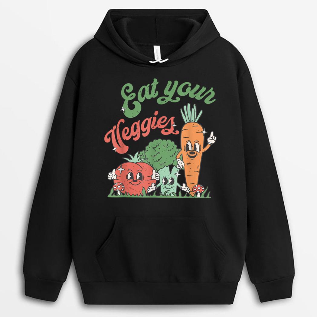 Eat your Veggies Farmers Market Vegan Vegetarian Vegetable T-Shirt