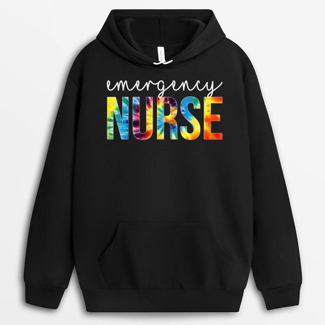 Emergency Nurse Appreciation Day Tie Dye T-Shirt