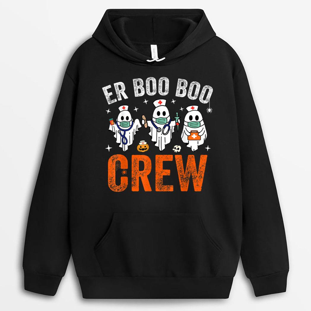 Emergency Room Nurse Crew Funny Halloween ER Nurse Costume T-Shirt
