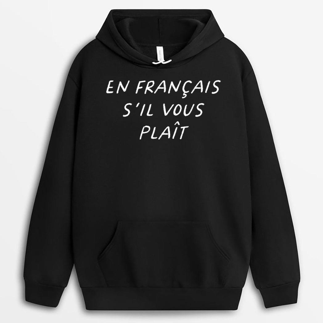 En Francais S'il Vous Plait French Teacher Back To School T-Shirt