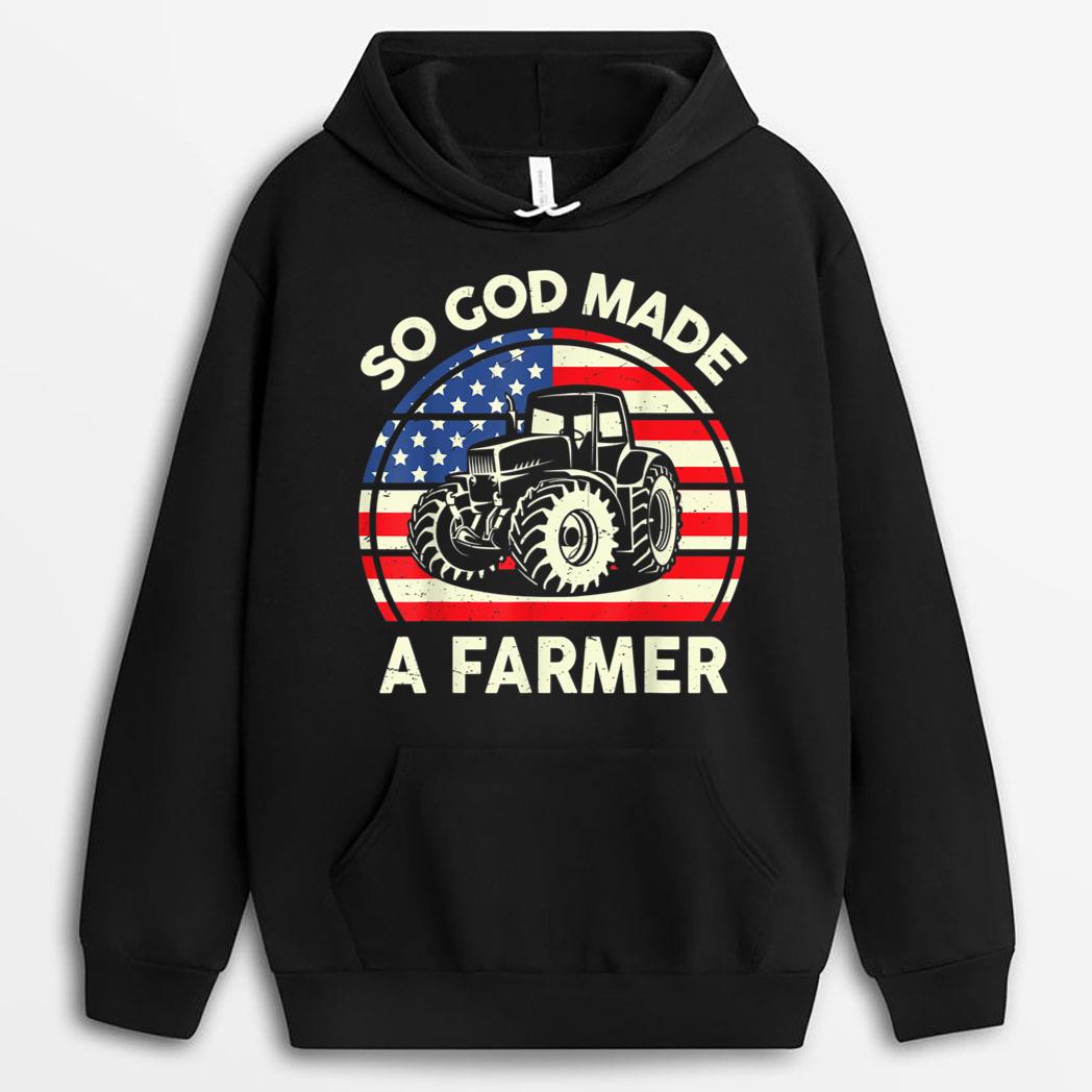 Famer Men Funny So God Made A Farmer T-Shirt