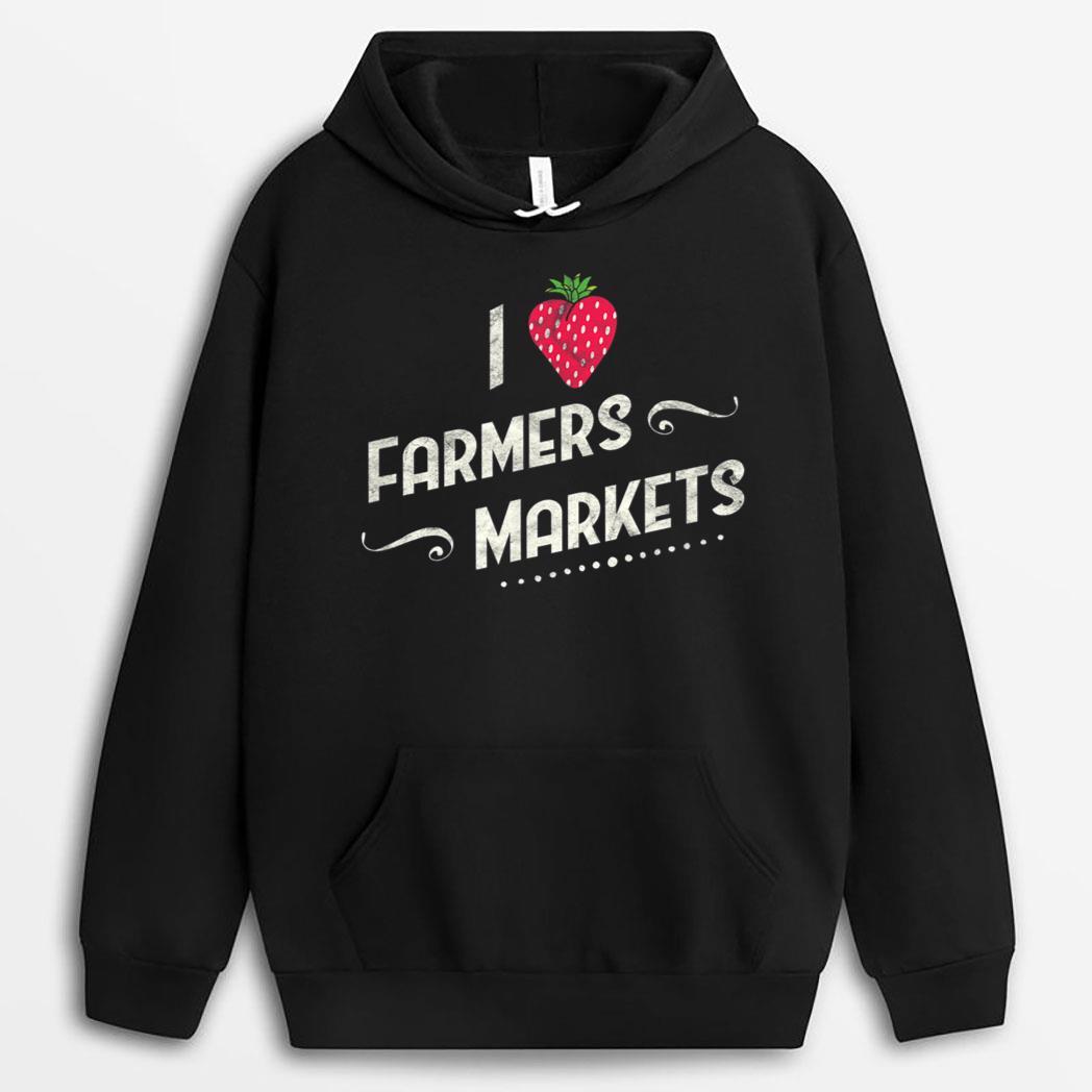 Farmers Market I Heart Love Farmers Markets T-Shirt
