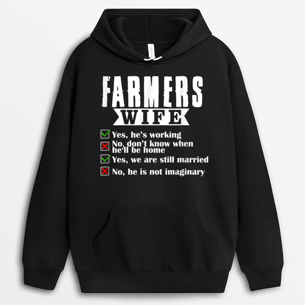Farmer's Wife Checklist Funny Farm T-Shirt