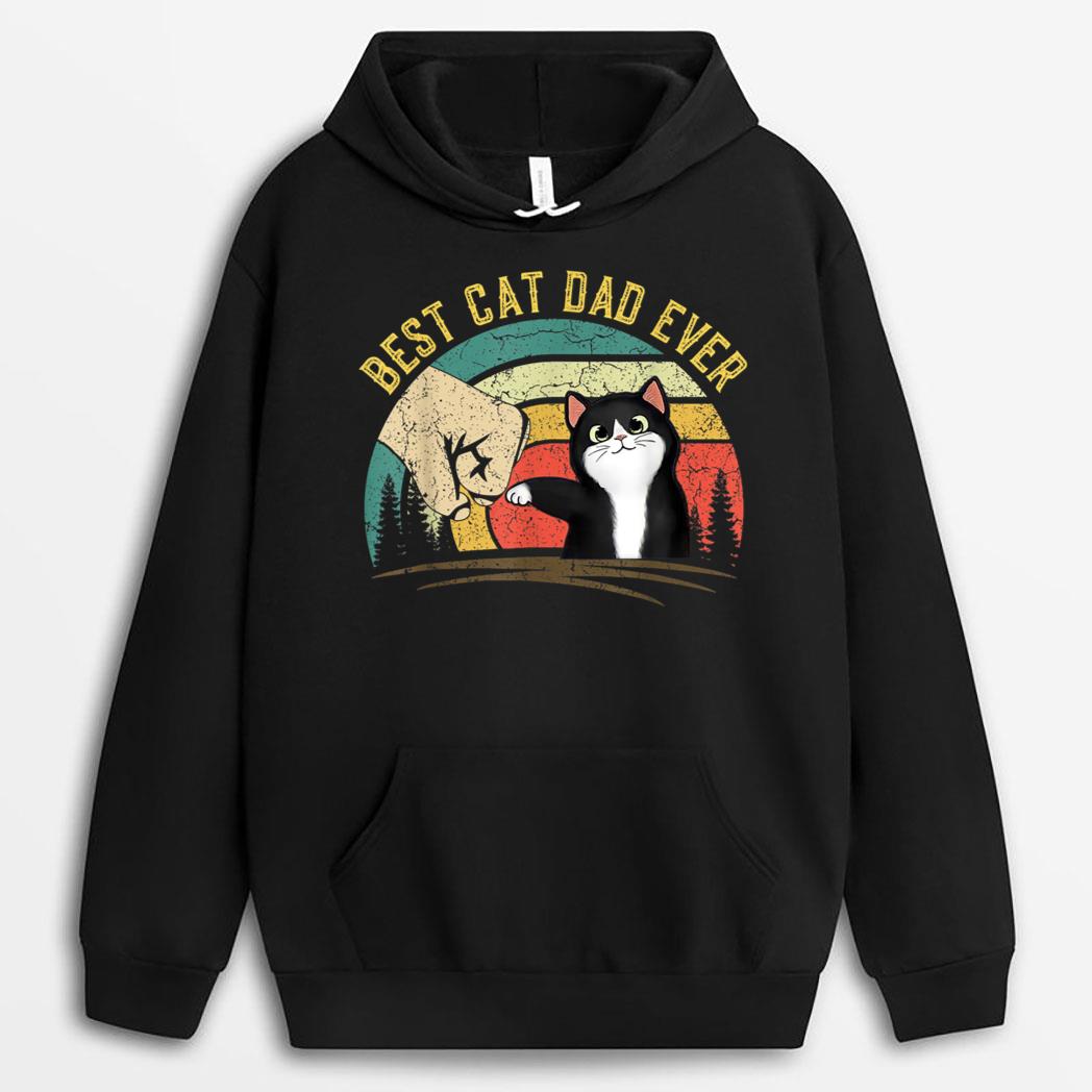 Father's Day 2022 Cat Dad gifts For Men Best Cat Dad Ever T-Shirt