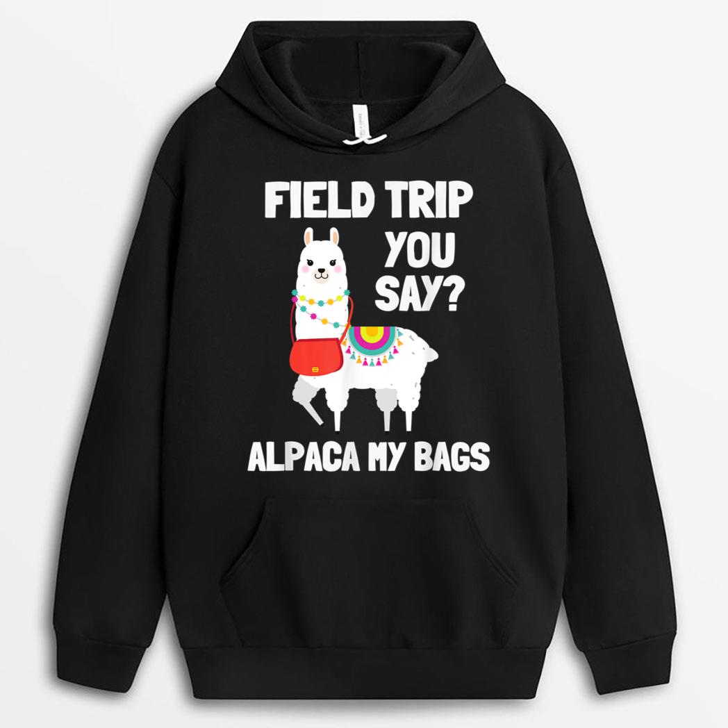 Field Trip , Field Day Squad Alpaca Teachers Funny T-Shirt