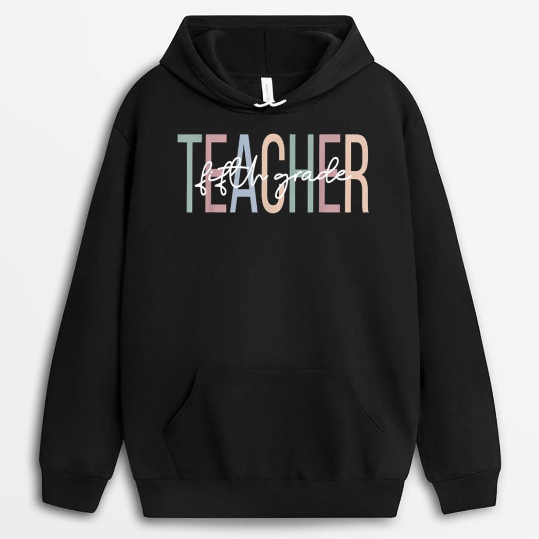 Fifth Grade Teacher Boho 5th Grade Teacher T-Shirt
