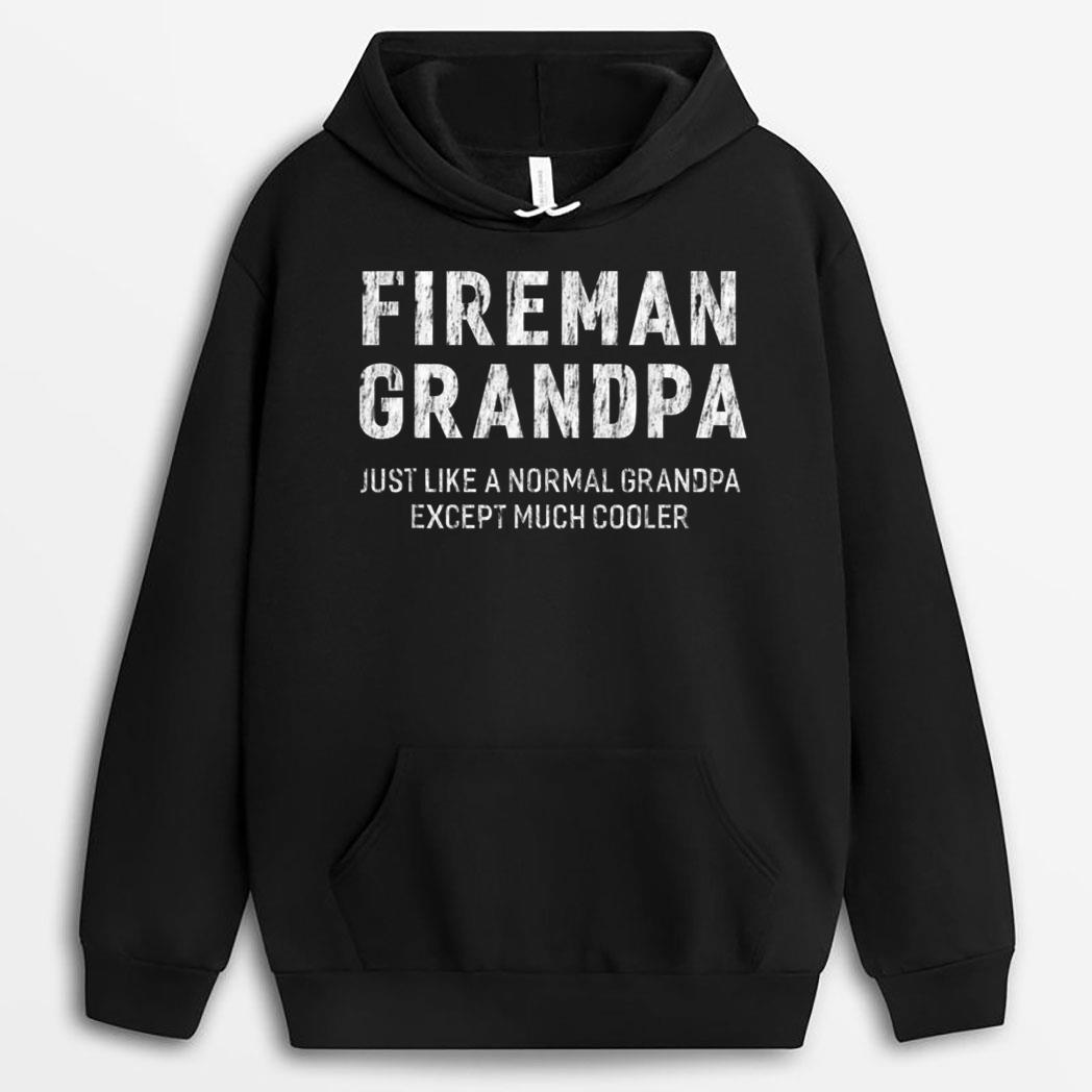 Fireman Grandpa Gifts For Grandpa Firefighter Men T-Shirt