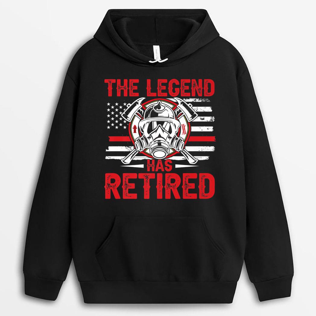 Firemen Retired Firefighter T-Shirt