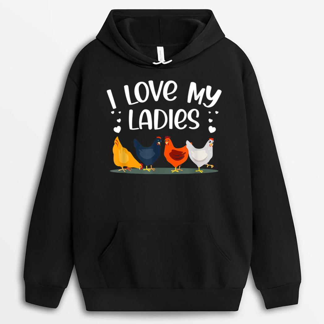 Funny Chicken Art Men Women Ladies Chicken Farmer Whisperer T-Shirt