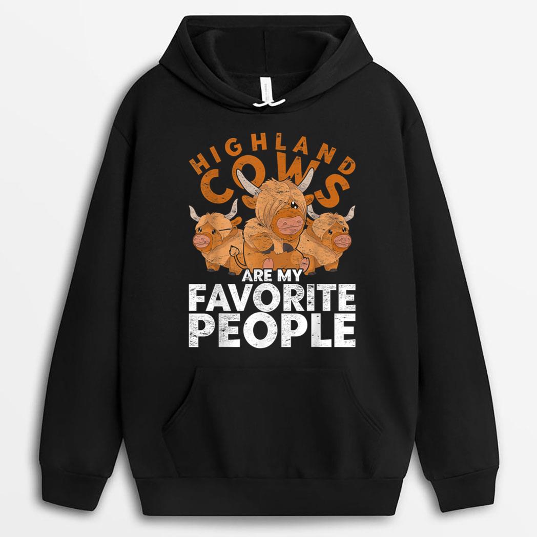 Funny Farm Animal Lover Farmer Scottish Highland Cow T-Shirt