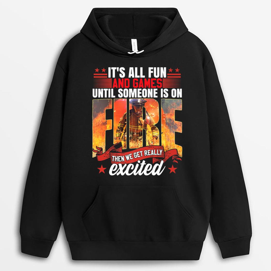 Funny Fire Department Wildland Fireman Firefighter T-Shirt
