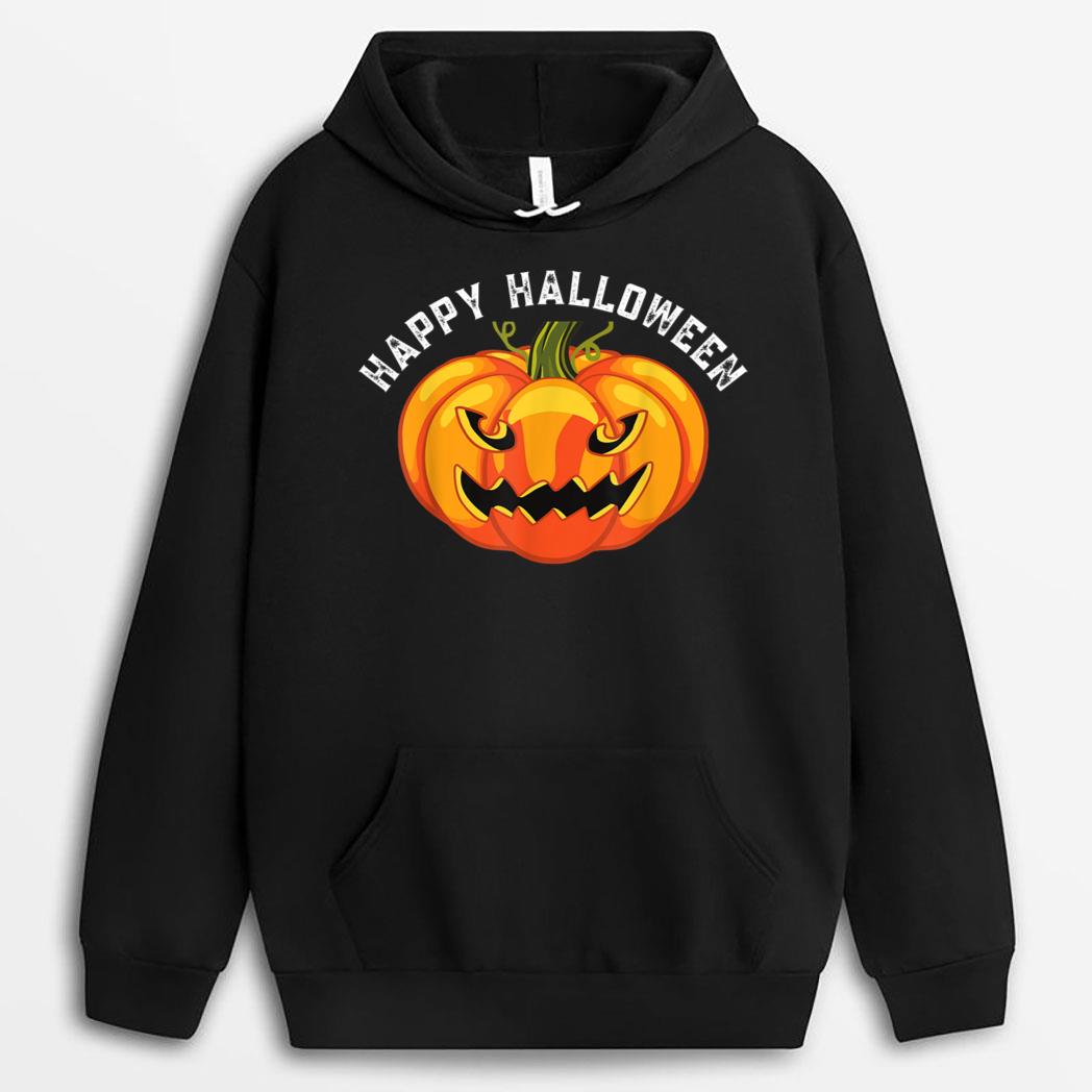 Funny Happy Halloweencary Scary Pumpkin T-Shirt