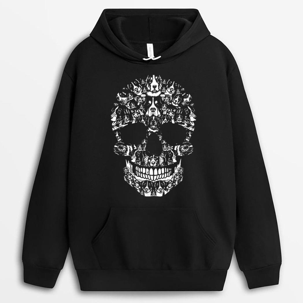 Funny Karakachan Dog Skull Halloween Costume T-Shirt