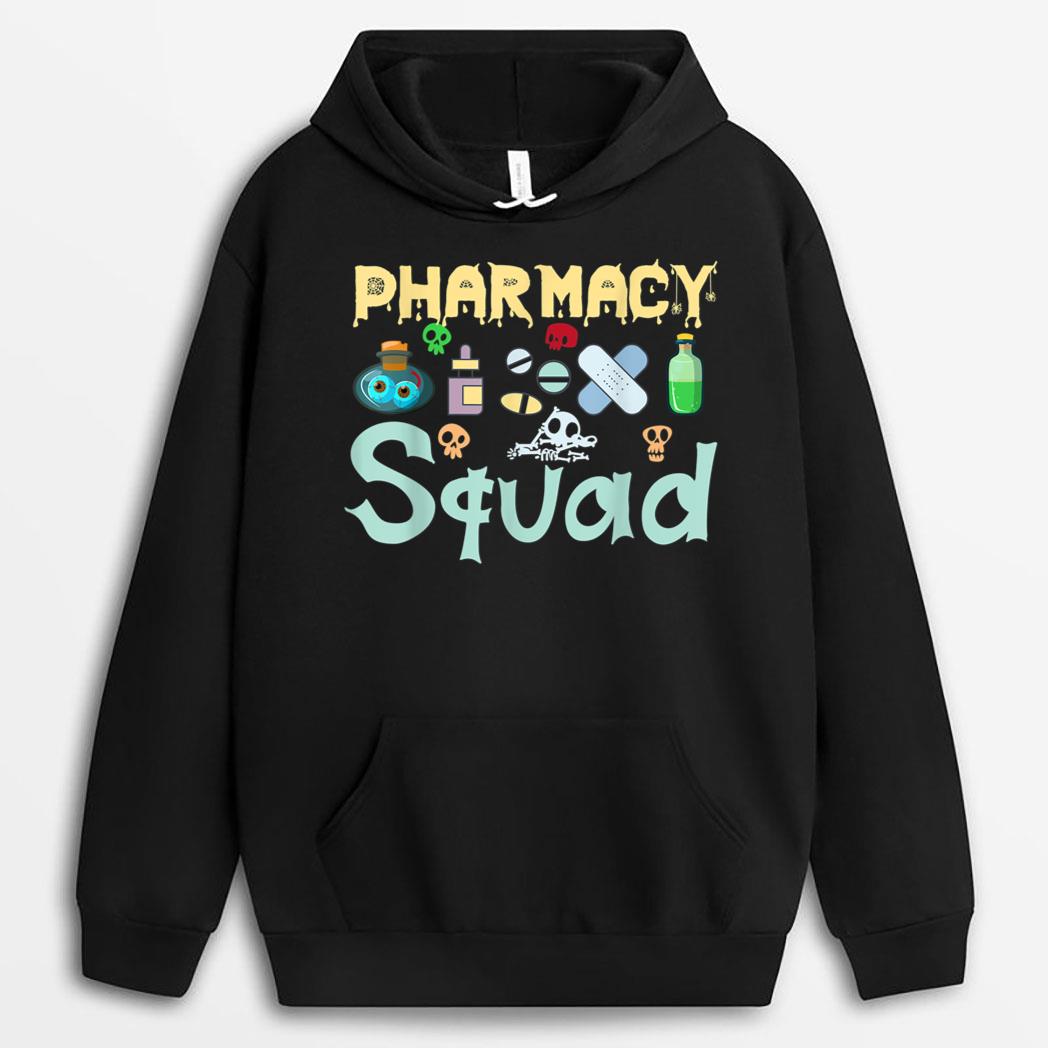 Funny Pills Pharmacist Pharmacy Squad Halloween Costume Ver 1 T-Shirt