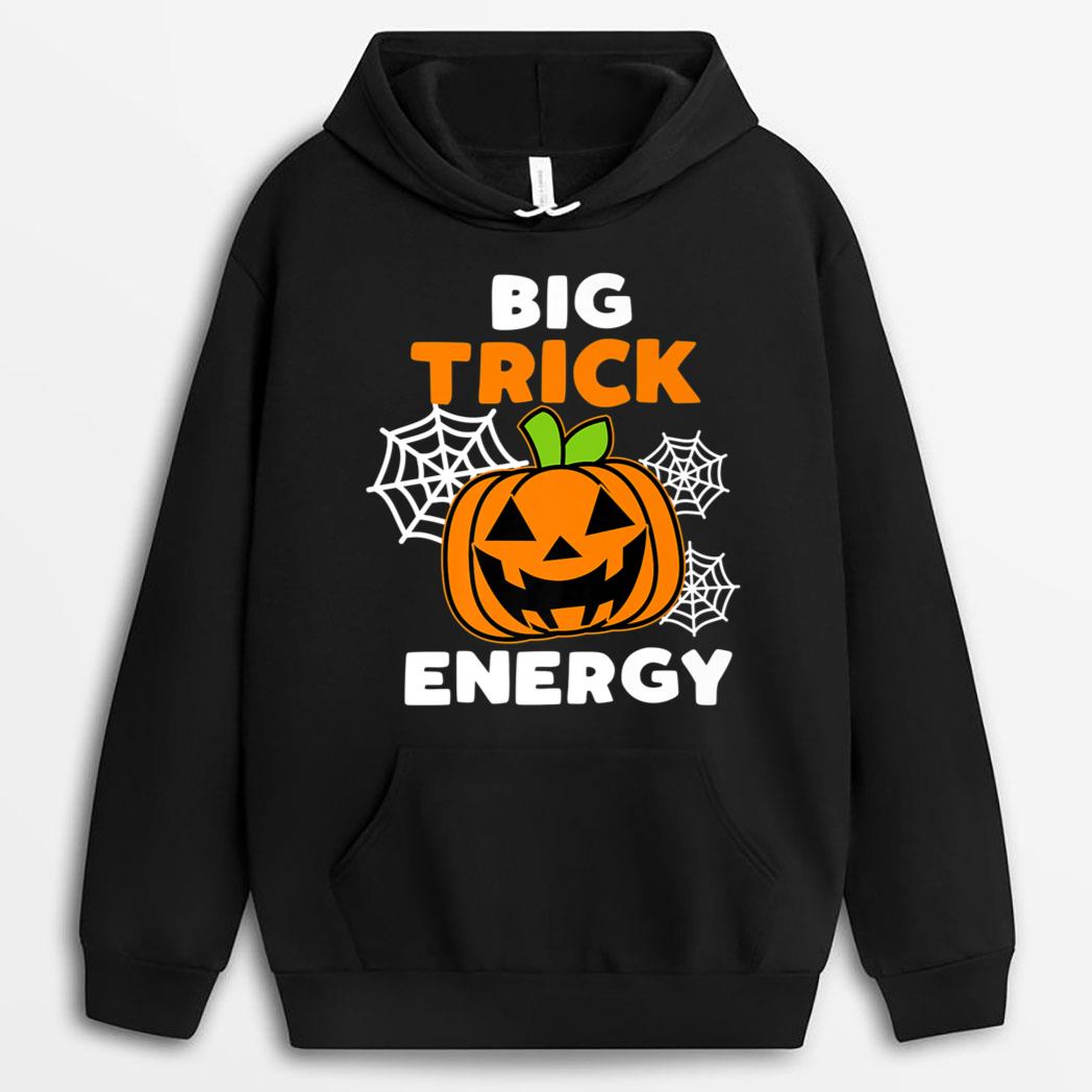 Funny Pumpkin for Halloween Big Trick Energy T-Shirt