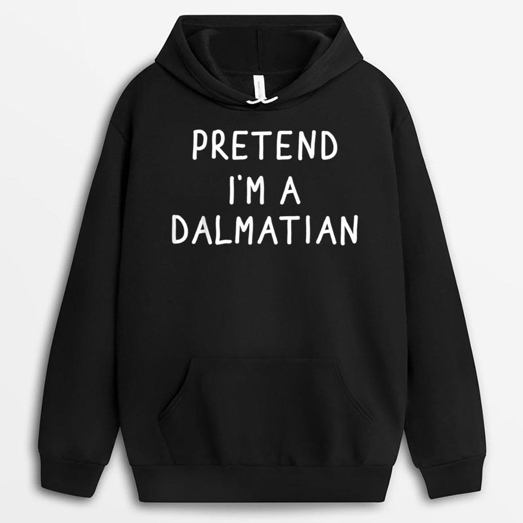 Funny pretend I'm a dalmatian dog halloween costume T-Shirt