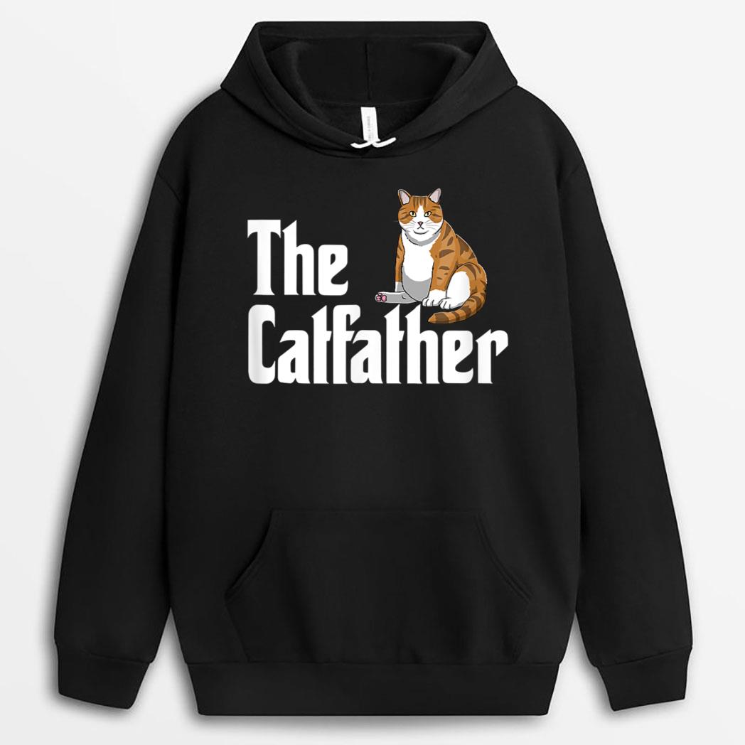 funny catfather shirt Funny Meow Cat for Dad Lover T-Shirt